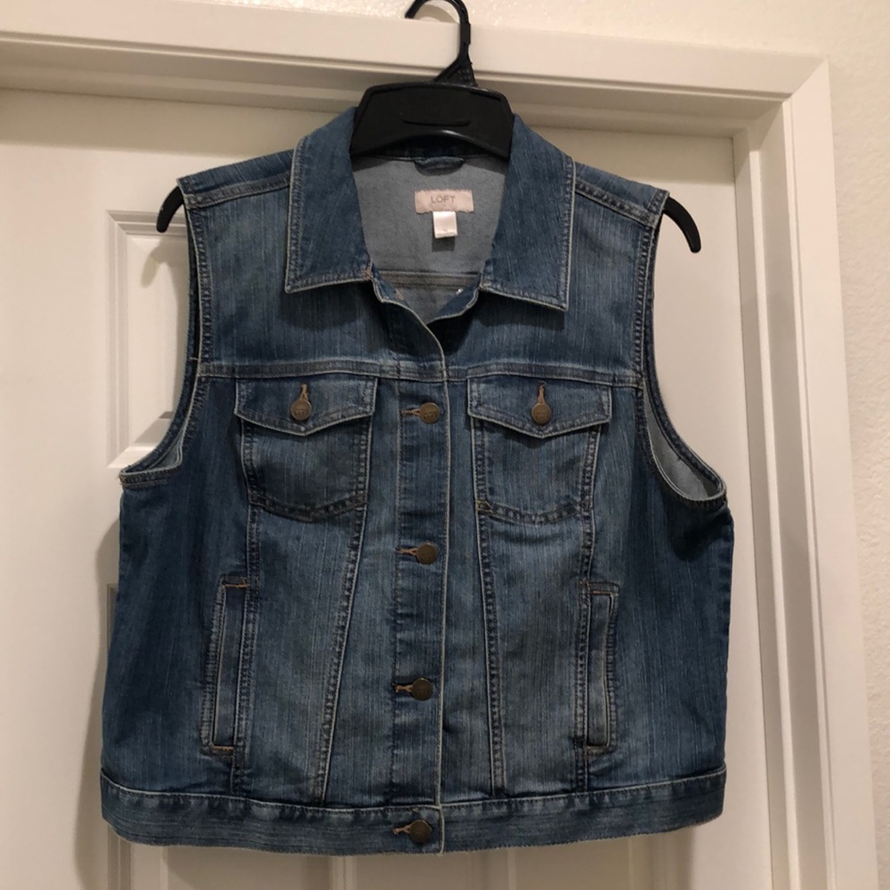 Denim vest